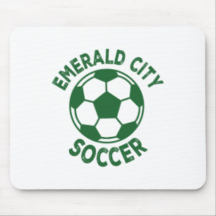 Zauberer von Oz Smaragd-Stadt Fußball Kostüm Mousepad