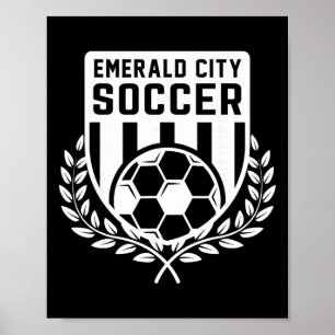 Zauberer von Oz Smaragd-Stadt Fußball Kostüm  Poster
