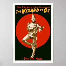 Zauberer von OZ Tin Man Poster