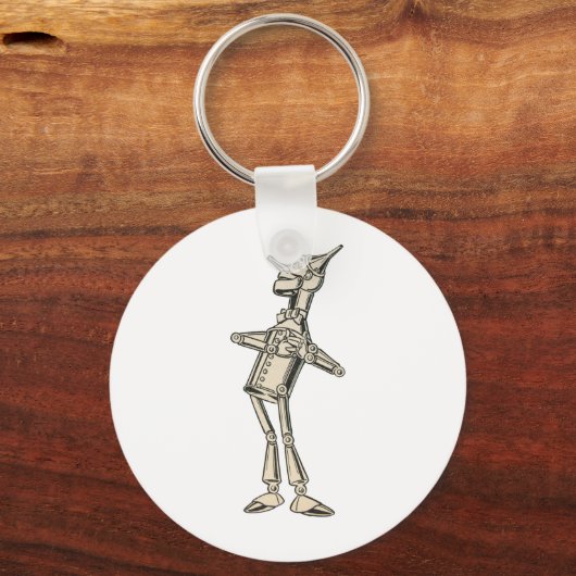Zauberer von Oz Tin Man Schlüsselanhänger (Vorderseite)