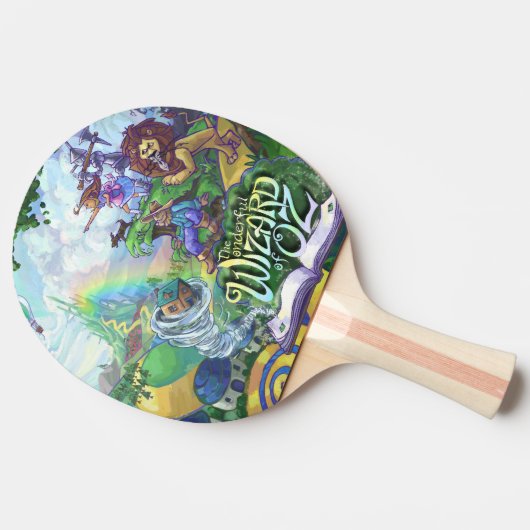 Zauberer von Oz Tischtennis Schläger (Seitenansicht)