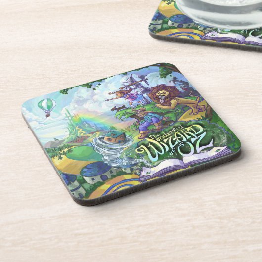 Zauberer von Oz Untersetzer (Linke Seite)