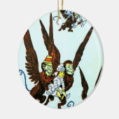 Zauberer von Oz Winged Fliegenaffen Verzierung Keramikornament (Links)