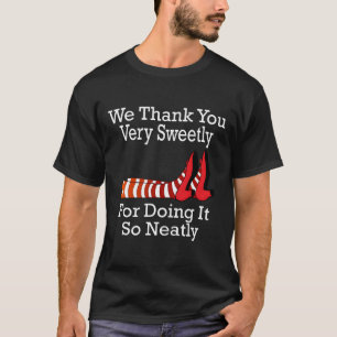 Zauberer von Oz Wir danken Ihnen sehr herzlich T-Shirt