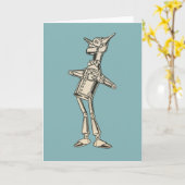 Zauberer- von Ozzinn-Mann Karte (Gelbe Blume)