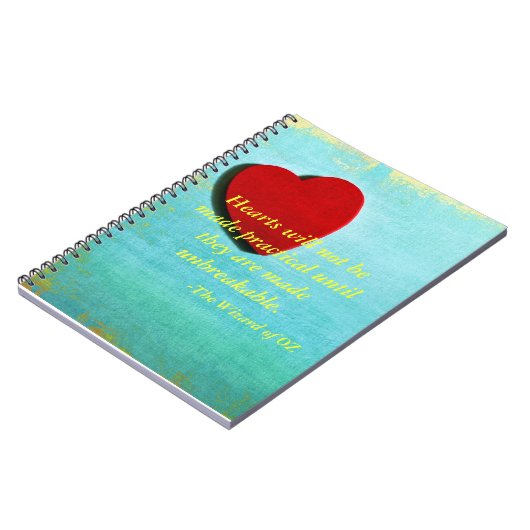 Zauberer- von Ozzitat Zeitschrift Notizblock (Linke Seite)