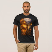 Zauberer VS Troll T-Shirt (Vorne ganz)