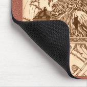 Zauberer-Waldland Mousepad (Ecke)