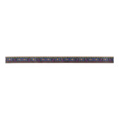 Zauberer Weihnachtsmuster Satin Ribbon Satinband (Vorderseite)