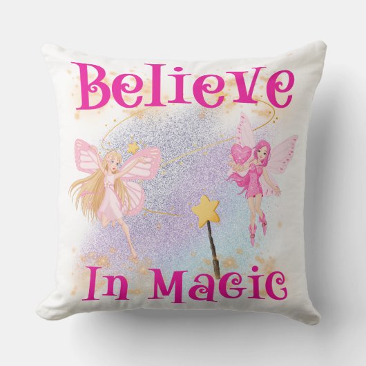 Zauberer Whispers Fairy Tale Kissen (Vorderseite)