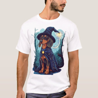Zauberer Wiener � Magischer Dachshund T-Shirt