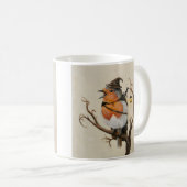Zauberer Wren und Fantasy Robin - Tasse von Vögeln (VorderseiteRechts)