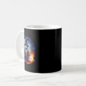 Zauberer-Zauberer-Katze Kaffeetasse (Vorderseite Links)