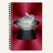 Zaubererkaninchen Notizblock (Vorderseite)