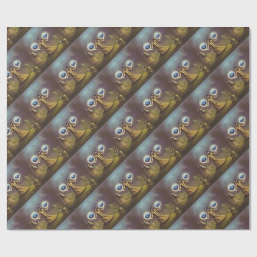 Zaubererphantasiemagie Geschenkpapier (Flach)