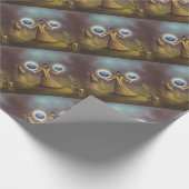 Zaubererphantasiemagie Geschenkpapier (Ecke)