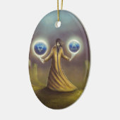 Zaubererphantasiemagie Keramikornament (Links)