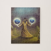 Zaubererphantasiemagie Puzzle (Vertikal)