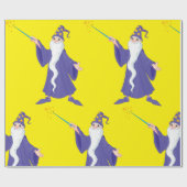 Zaubererzauber-Zauberpapier abspielen Geschenkpapier (Flach)