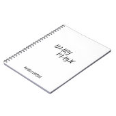 Zauberescrever minimalistisch notizblock (Linke Seite)