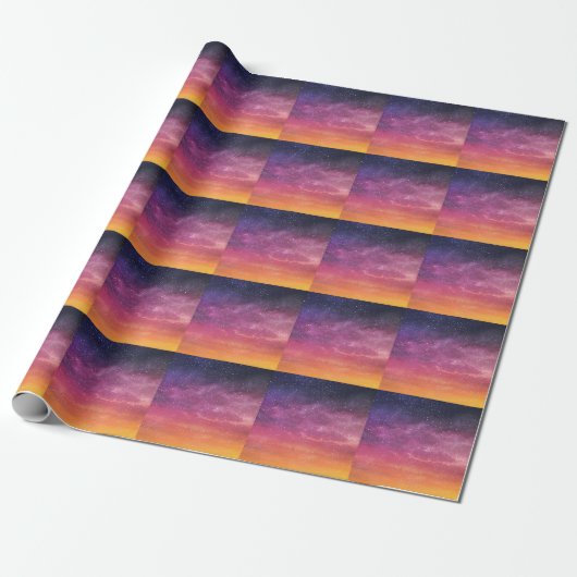 Zauberfarbe: Himmelshintergrund bezaubern. Geschenkpapier (Ungerollt)