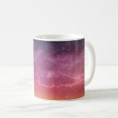 Zauberfarbe: Himmelshintergrund bezaubern. Kaffeetasse (VorderseiteRechts)