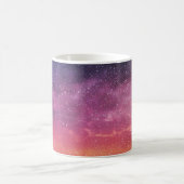 Zauberfarbe: Himmelshintergrund bezaubern. Kaffeetasse (Mittel)