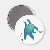 Zauberfeder Magnet (Vorderseite/Rückseite)