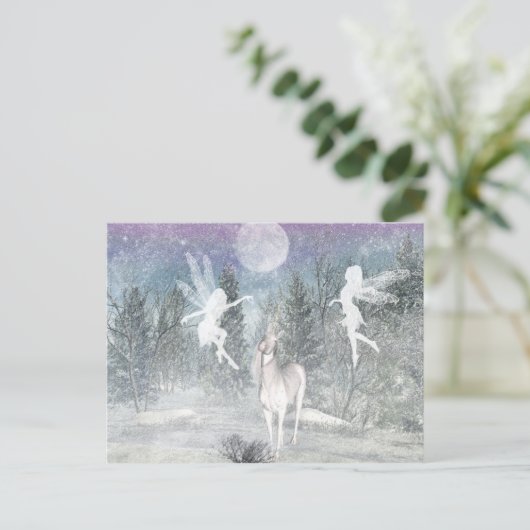 Zauberfeen Postkarte (Stehend Vorderseite)