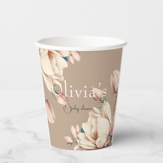 Zauberflora Pappbecher (Vorderseite)