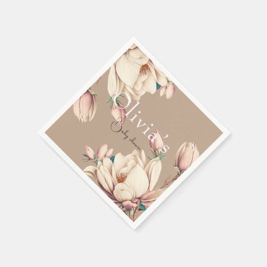 Zauberflora Serviette (Ecke)