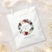 Zauberfloral | Personalisierte Hochzeit Vielen Dan Geschenktütchen (Ausgeschnitten)