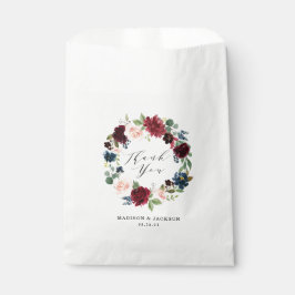 Zauberfloral | Personalisierte Hochzeit Vielen Dan Geschenktütchen