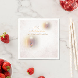 Zauberforen zur Geburtstagszeitung Napkins Serviette