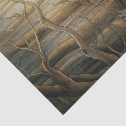 Zauberforst-Arch-Dekopulationspapier Seidenpapier (Detail)