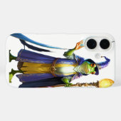 Zauberfrosch beim Zaubern Case-Mate iPhone Hülle (Rückseite (Horizontal))