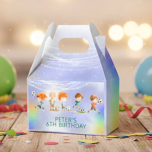 Zauberfußball Geburtstagsspiel Geschenkschachtel