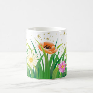 Zaubergarten-Blumenzene Kaffeetasse