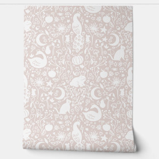 Zaubergarten Kinderzimmer Schlafzimmer Tapete