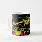 Zaubergarten mit Schmetterlingen Kaffeetasse (Vorderseite Links)