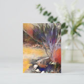 Zaubergarten Postkarte (Stehend Vorderseite)