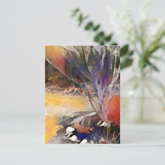 Zaubergarten Postkarte (Stehend Vorderseite)