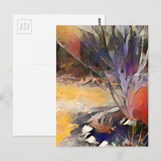 Zaubergarten Postkarte (Vorne/Hinten)