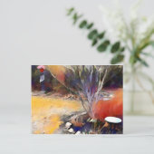 Zaubergarten Postkarte (Stehend Vorderseite)