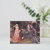 Zaubergarten Postkarte (Stehend Vorderseite)