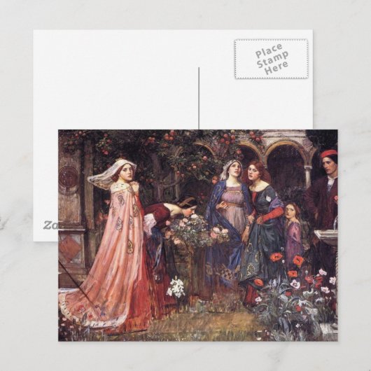 Zaubergarten Postkarte (Vorne/Hinten)