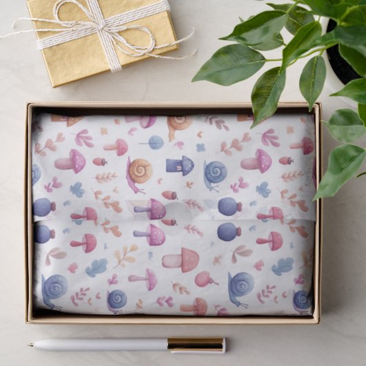 Zaubergartenmuster-Papiermuster Seidenpapier (Geschenk)