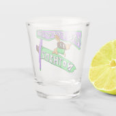 Zauberglas Schnapsglas (Rückseite)