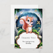 Zauberhafen Dankeskarte (Vorne/Hinten)