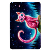 Zauberhaft blauer mit Augen Felin unter hellen Ste Magnet (Vertikal)